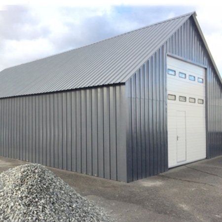 150906 W30'×L50’×H21’ Prefabricated Steel Warehouse