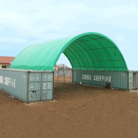 C2640 W26'×L40’×H10’ Single Truss Container Shelter