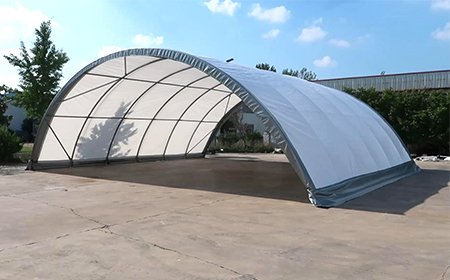 Assembly video container shelter C4040DT