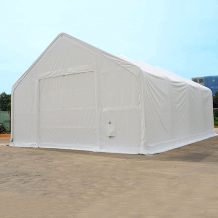 304020DP W30'×L40’×H20’ Double Truss Fabric Storage Shelter